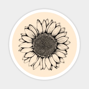 Sunflower Magnet
